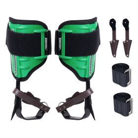 Tree Climbing Spikes, 1 Pair Alloy Steel Climbing Spurs, 350lbs Load Capacity Tree Climbing Gear with Straps and Spike Protectors